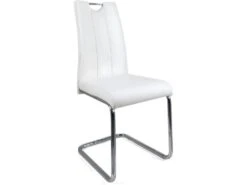KAYELLES Lot De 2 Chaises De Salle à Manger Design Contemporain ABLA (blanc) -Mobilia Boutique chaise 10026635