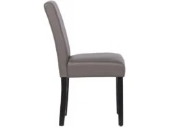 Lot De 2 Chaises "Luna" - Gris -Mobilia Boutique chaise 10586175