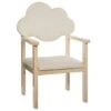 Chaise Pour Enfant En Bois Dossier Nuage H 62 Cm -Mobilia Boutique chaise 10736105