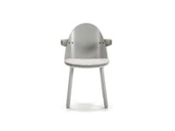 Duo De Chaises Avec Accoudoirs Bois/Gris - TEULAT UMA 9 Duo De Chaises Avec Accoudoirs Bois/Gris - TEULAT UMA -Mobilia Boutique chaise 11136089