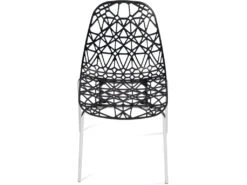 KAYELLES Lot 4 Chaises De Cuisine Design IKO (Noir) -Mobilia Boutique chaise 11149539