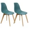MELYA - Lot De 2 Chaises Scandinaves Céladon 2 MELYA - Lot De 2 Chaises Scandinaves Céladon -Mobilia Boutique chaise 11344917