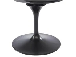 Lot De 2 Chaises En Polypropylène, Simili Et Métal - Noir - XAFY -Mobilia Boutique chaise 12353241