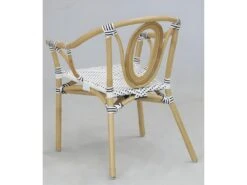 Fauteuil En Rotin Naturel Et Polyrésine Ona -Mobilia Boutique chaise 12745771