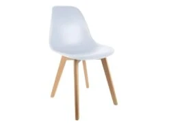 Chaise Enfant Scandinave Bois Et Polypropylène