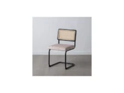 Duo De Chaises Métal/Rotin/Beige N°1 - MARIETTE 8 Duo De Chaises Métal/Rotin/Beige N°1 - MARIETTE -Mobilia Boutique chaise 12990669