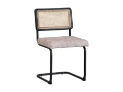 Duo De Chaises Métal/Rotin/Beige N°1 - MARIETTE 9 Duo De Chaises Métal/Rotin/Beige N°1 - MARIETTE -Mobilia Boutique chaise 12990671