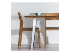 Duo De Chaises Bois Massif/Gris - ERICA -Mobilia Boutique chaise 12992379