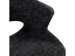 Chaise Viking En Tissu Gris Foncé -Mobilia Boutique chaise 13001611