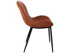 Chaise Holly Marron (lot De 2) -Mobilia Boutique chaise 13002471