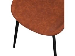 Chaise Holly Marron (lot De 2) -Mobilia Boutique chaise 13002477