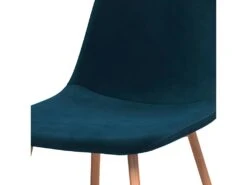 Chaise Fredrik En Velours Bleu Foncé (lot De 2) -Mobilia Boutique chaise 13002623