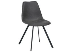 Chaise Falko Grise (lot De 2) -Mobilia Boutique chaise 13002777