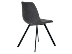 Chaise Falko Grise (lot De 2) -Mobilia Boutique chaise 13002781