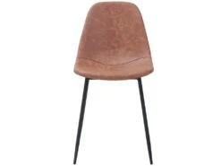 Chaise Henrik Marron Clair (lot De 2) -Mobilia Boutique chaise 13005999