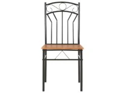 Lot De 2 Chaises De Salle à Manger Cuisine Design Classique Marron MDF CDS020701 -Mobilia Boutique chaise 13015265