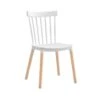 Chaise De Salle à Manger Valencia Blanc 44x52.5x81.5cm Thinia Home -Mobilia Boutique chaise 13100363