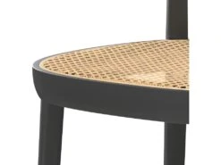 Chaise Aslaug En Bois Noir (lot De 2) -Mobilia Boutique chaise 13135183