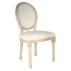 Chaise En Bois Patiné Et Canage Eléonore -Mobilia Boutique chaise 13310635