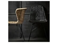 Wings - Lot De 2 Chaises Indoor/outdoor En Résine Tressée - Couleur - Naturel -Mobilia Boutique chaise 13389551