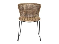 Wings - Lot De 2 Chaises Indoor/outdoor En Résine Tressée - Couleur - Naturel -Mobilia Boutique chaise 13389553