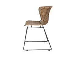 Wings - Lot De 2 Chaises Indoor/outdoor En Résine Tressée - Couleur - Naturel -Mobilia Boutique chaise 13389557