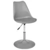 Chaise De Table Ou Chaise De Bureau Gris Clair Hauteur Ajustable -Mobilia Boutique chaise 13452291
