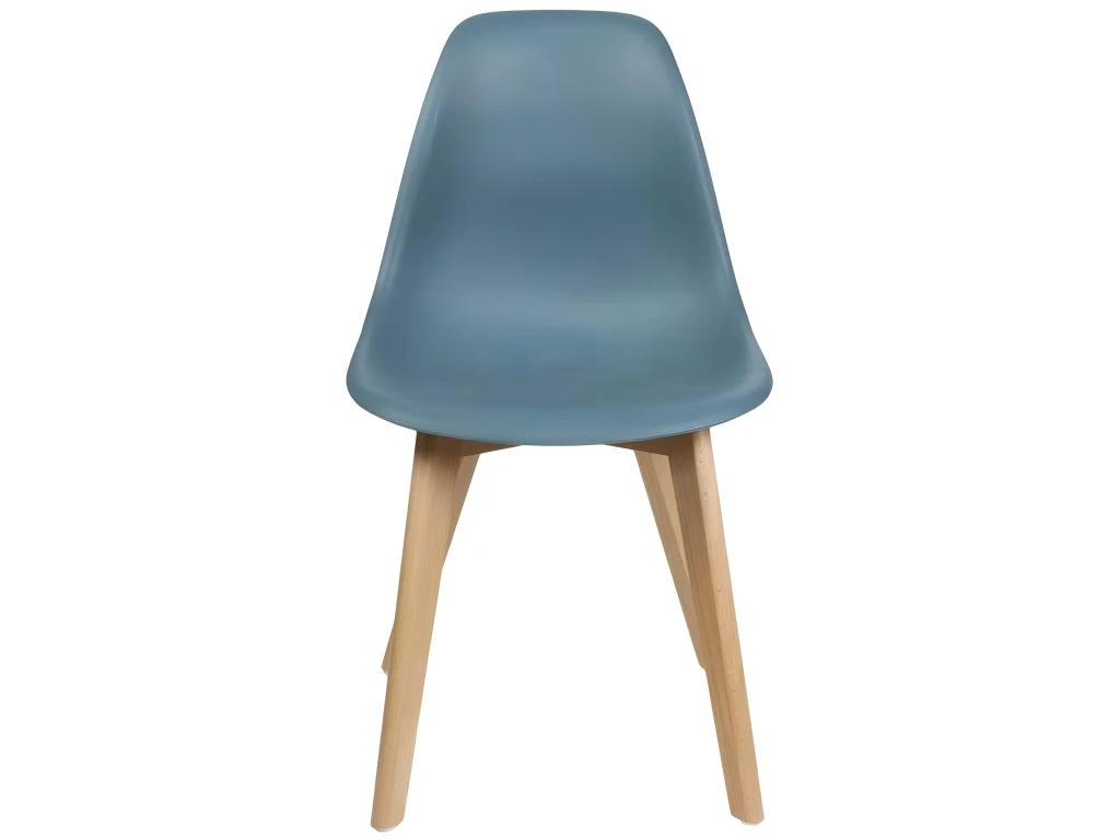 Chaise Scandinave En Hëtre Et Polypropylène (Lot De 2) 6 Chaise Scandinave En Hëtre Et Polypropylène (Lot De 2) – Image 4