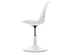 Chaise De Table Ou Chaise De Bureau Blanc Hauteur Ajustable -Mobilia Boutique chaise 13476839