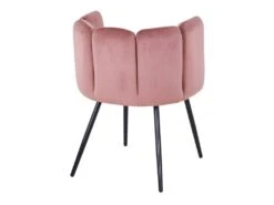 Lot De 2 Chaises Amela Velours Rose -Mobilia Boutique chaise 13698239