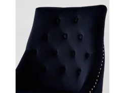 Ensemble De 2 Chaises De Salle à Manger Windsor - Rembourrage En Velours Moelleux Et Pieds En Bois Massif Robustes - Parfait Pour Votre Salle à Manger Et Salon - Noir 19 Ensemble De 2 Chaises De Salle à Manger Windsor - Rembourrage En Velours Moelleux Et Pieds En Bois Massif Robustes - Parfait Pour Votre Salle à Manger Et Salon - Noir -Mobilia Boutique chaise 13971547