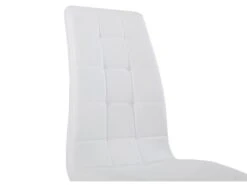 Lot De 6 Chaises NADYA - Simili - Blanc -Mobilia Boutique chaise 14273187