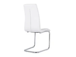 Lot De 6 Chaises NADYA - Simili - Blanc -Mobilia Boutique chaise 14273191