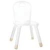 Chaise Pour Enfant En Bois Blanc H 50 Cm -Mobilia Boutique chaise 14294881