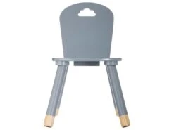 Chaise Pour Enfant En Bois Gris H 50 Cm -Mobilia Boutique chaise 14294901