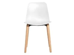 Quatuor De Chaises Blanc - LUCIE -Mobilia Boutique chaise 14341155