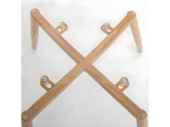 Chaise De Table Assise Transparente Pieds En Métal Façon Chêne -Mobilia Boutique chaise 14458935