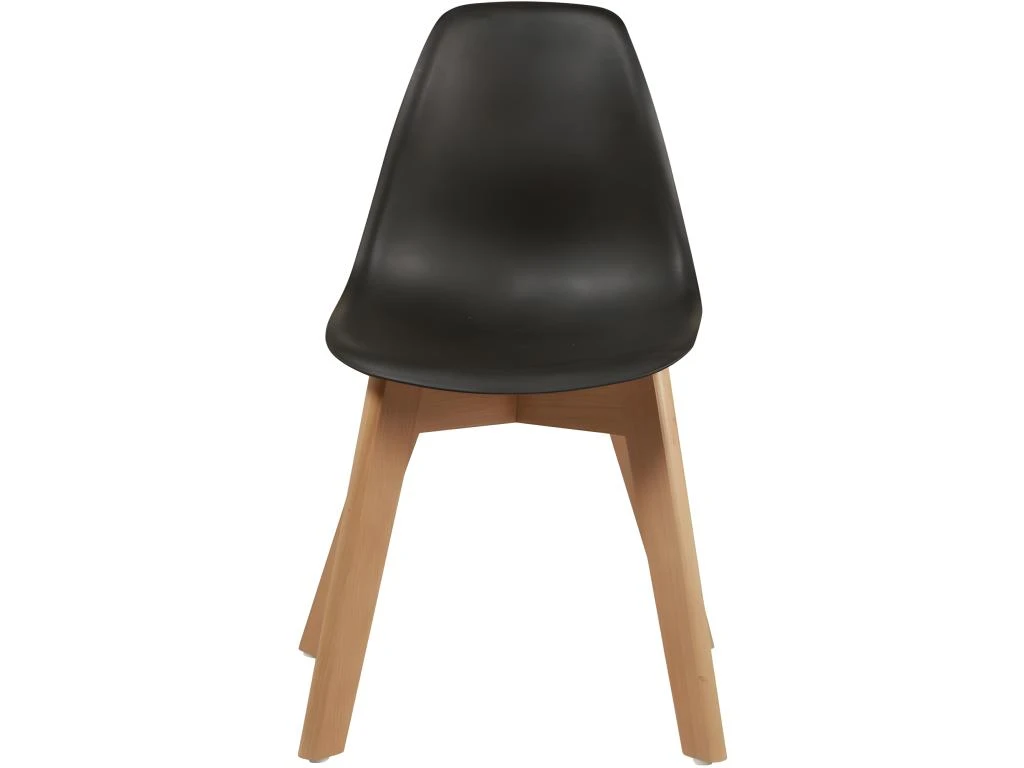 Chaise Enfant Design "Achao" 57cm Noir 3 Chaise Enfant Design "Achao" 57cm Noir