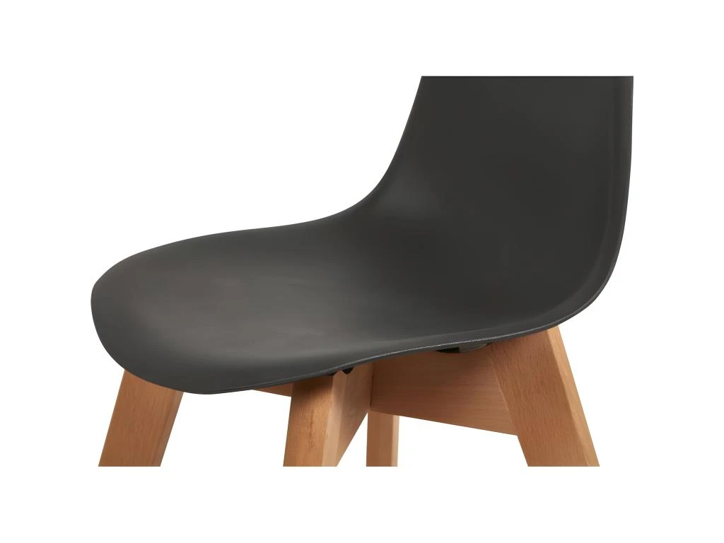 Chaise Enfant Design "Achao" 57cm Noir 6 Chaise Enfant Design "Achao" 57cm Noir – Image 4