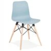 Chaise Scandinave "Cryptek" 80cm Bleu -Mobilia Boutique chaise 15612873