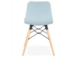 Chaise Scandinave "Cryptek" 80cm Bleu -Mobilia Boutique chaise 15612877