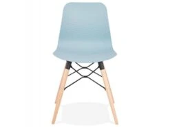 Chaise Scandinave "Cryptek" 80cm Bleu -Mobilia Boutique chaise 15612879