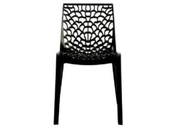 Lot De 2 Chaises Empilables DIADEME - Polypropylène - Gris Anthracite 9 Lot De 2 Chaises Empilables DIADEME - Polypropylène - Gris Anthracite -Mobilia Boutique chaise 156340