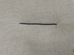 Lot De 2 Chaises En Tissu, Velours Côtelé Et Métal - Beige Et Bleu - CHANILA -Mobilia Boutique chaise 15689841