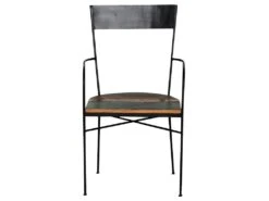 Chaise Avec Accoudoirs En Bois Coloré Ethnik (lot De 2) -Mobilia Boutique chaise 15716321