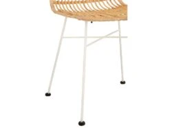 Chaise Design En Rotin "Ema" 88cm Naturel 10 Chaise Design En Rotin "Ema" 88cm Naturel -Mobilia Boutique chaise 15736761