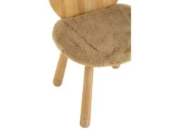 Chaise Pour Enfant En Bois "Ours" 61cm Naturel -Mobilia Boutique chaise 15738201