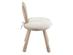 Chaise Pour Enfant "Oreilles Lapin" 56cm Naturel -Mobilia Boutique chaise 15738447