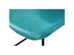 Lot De 2 Chaises Design "Cora" 81cm Bleu Pétrole -Mobilia Boutique chaise 15742821