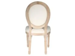 Lot De 2 Chaises Design "Eleonor" 96cm Beige -Mobilia Boutique chaise 15746975